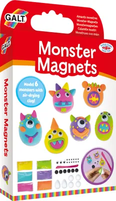 Produktbild von Galt Toys Monster - Magnete, Bastelset für Kinder, 6 Jahr(e), Mehrfarbig