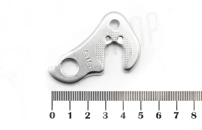 Produktbild von Fahrrad Schalt Auge Halter Schaltung SHIMANO SIS Schaltauge Stahl silber ohne Schraube