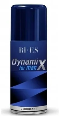 Obrázok produktu pre Bi-es Men Dynamix Blue Dezodorant, 150 ml --> Bi-es Muži Dynamix Modrý Dezodorant, 150 ml