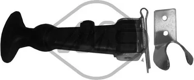 Produktbild von Metalcaucho Gummipuffer Motorhaube 00409 für FIAT 600 Limousine Gummi 0,02kg 20g
