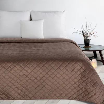 Produktbild von Tagesdecke LUIZ 5 dunkelB 220x240 dunkelbeige