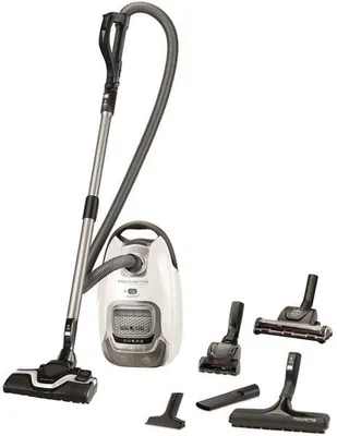 Image de Aspirateur traineau 400w 58db blanc - Rowenta - RO7487EA - silence force
