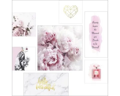 Produktbild von Leinwandbild Infinity 7er-Set 88x88 cm
