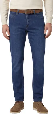Produktbild von Alberto 5-Pocket-Jeans blau einfarbig