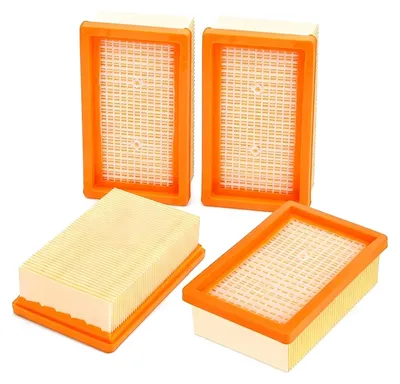 Faltenfilter-Set 4 Stück für Kärcher WD4-MV6