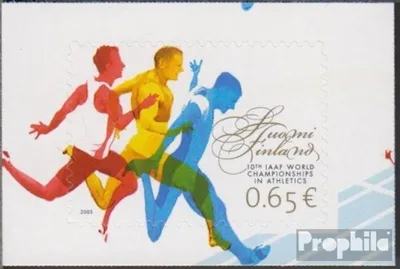 Produktbild von Briefmarken Finnland 2005 Mi 1748 (kompl.Ausg.) postfrisch Leichtathletik WM