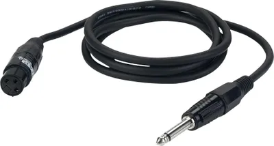 Produktbild von DAP FL02 - unbal. XLR/F 3P to Jack mono 6 m