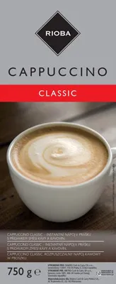 Zdjęcie produktu dla Cappuccino Classic 750g - Rioba