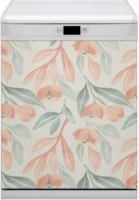 Produktbild von Abwaschbar 60x80 cm Geschirrspüle Magnetmatte Küche Dekorative  - Blätter
