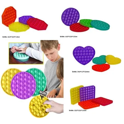Produktbild von Pop Fidget sortiert RG4952 / FID361 12,5x12,5cm