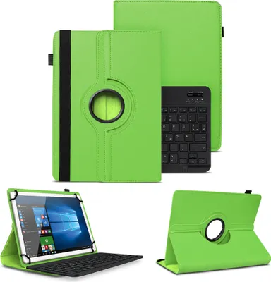 Produktbild von Schutzhülle Drehbar für DOOGEE T20 T20S T20E Hülle Tasche Bluetooth TastaturFarben:Grün