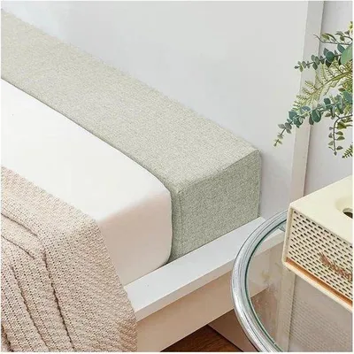 Obrázok produktu pre Vložka do matraca – nafukovanie postele – utesnenie postele – vysokohustotná pena – 90 x 5 x 20 cm – béžová