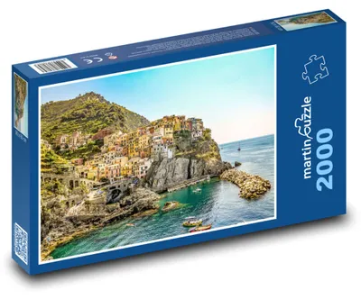 Zdjęcie produktu dla martinpuzzle - Puzzle 2000 elementów - Włochy - Manarola