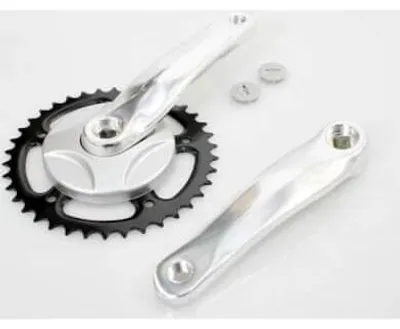Zdjęcie produktu dla Kurbel Set 38T 152 m Disc Alu Silber