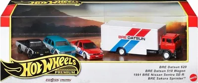 Obrázek produktu pro Hot Wheels HRT52, Sada vozidel, 3 rok/roky, Plast, Kov, Vícebarevný