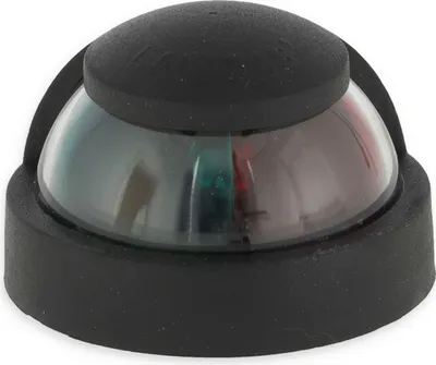 Produktbild von 12 Volt LED Zweifarben - Positionslicht, Schwarzes Positionslicht, Zweifarbenlaterne seewasserbeständig, UV-beständige P