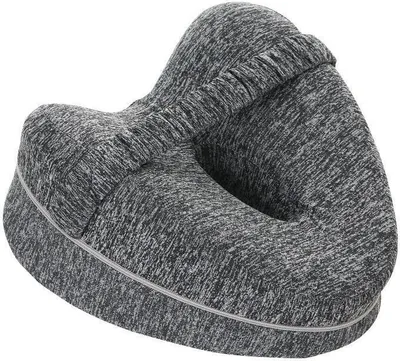 Produktbild von INF Herzförmiges ergonomisches Beinkissen – orthopädisches Kissen Grau
