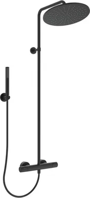 Produktbild von Ideal Standard Duschsystem Ceratherm T25 Aufputz BC748XG Schwarz