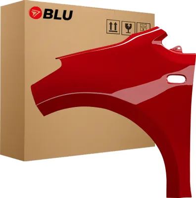 Produktbild von BLU Kotflügel Passend für Skoda Citigo LY3D Links Rot TornadoRot | 2012-2019 | Vorderseite Vorne | Lackiert | Einbaufertig