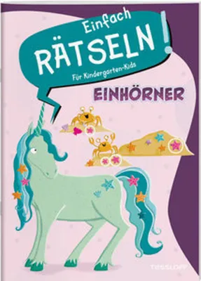Obrázok produktu pre Einfach rätseln! Für Kindergarten-Kids. Einhörner
