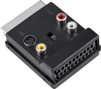 Productafbeelding van ZLA0350: Euro-aansluiting S-19, 3xGN.RCA+SVHS+voor.