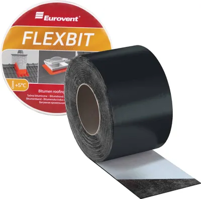 Produktbild von FLEXBIT Bitumenband 100mm x 10m RAL 7016