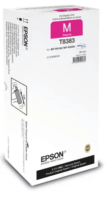 Produktbild von Epson T8383 - 167.4 ml - Magenta - original - Nachfülltinte - für WorkForce Pro WF-R5190, WF-R5190DTW, WF-R5690, WF-R5690DTWF, WF-R5690DTWFL