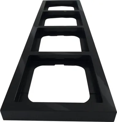 Produktbild von BJ future linear Rahmen 1724-181K 4fach anthrazit