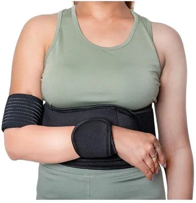 Produktbild von Famanu Armstütze Mesh - Verstellbar, Leicht, Komfortabel, Schwarz