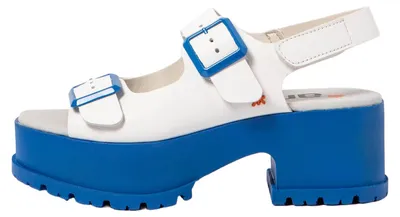 Produktbild von Art Sandalen mit Absatz Damen 1821 NAPPA WHITE-BLUE/ MANCHESTER Farbe Weiß