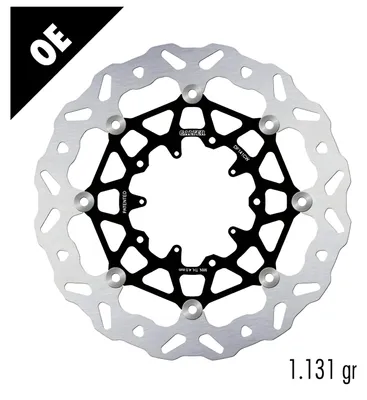 Obrázok produktu pre Brzdové kotúče Galfer 2x DF141CW WAVE®, kompletná sada, plávajúce, predné, 310x4,5 mm, pre Honda