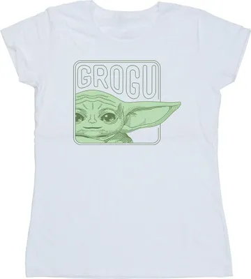 Produktbild von Star Wars - "The Mandalorian" T-Shirt für Damen BI43402 (XXL) (Weiß)