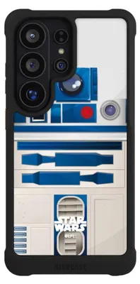 Produktbild von NIVOCASE Hülle für Samsung Galaxy S26 Ultra  Stoßfeste Handyhülle NIVOmax Case Schwarz Fanartikel Star Wars R2D2