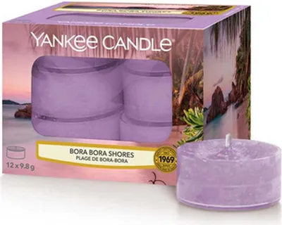 Immagine prodotto di Bora Bora Shores Candele profumate Yankee Candle, viola, 8,4 cm X 6,1 cm | Fruttato