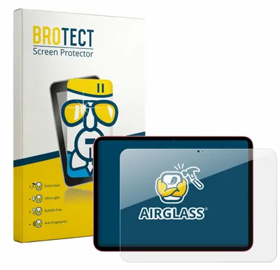 Produktbild von BROTECT Schutzglas für Apple iPad 10.9" WiFi 2022 (10. Gen.) Schutzfolie Panzer Folie Glas Display Schutz klar