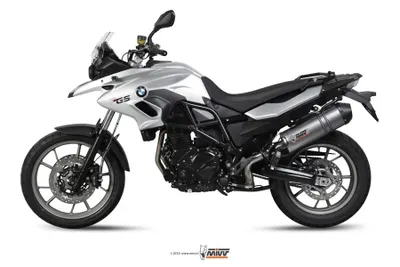 Obrázok produktu pre Mivv SPORT tlmič OVAL SLIP-ON Carbon Cap pre BMW F 700 GS BJ 2012 >