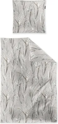 Produktbild von Irisette Seersucker Bettwäsche-Garnitur Easy 8648 Farbe natur Größe 155x220+80x80