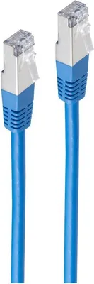 Produktbild von shiverpeaks BASIC-S Patchkabel, Kat. 6, S/FTP, blau, 15,0 m