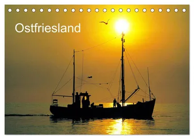 Produktbild von Ostfriesland (Tischkalender 2027 DIN A5 quer), CALVENDO Monatskalender