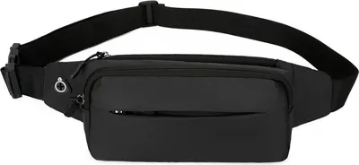 Produktbild von INF Bauchtasche aus Segeltuch Schwarz