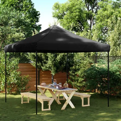Image de Maison Exclusive - Tente de réception pliable Pop-Up noire 292 x 292 x 315 cm