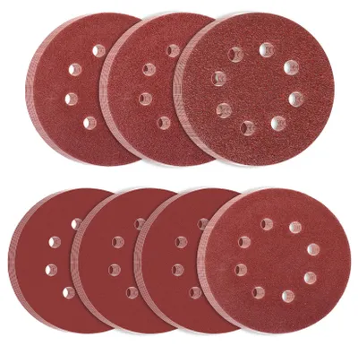 Obrázek produktu pro Brusné kotouče, 40 kusů, 125 mm, suchý zip