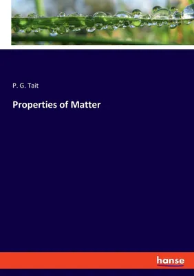 Produktbild von Properties of Matter