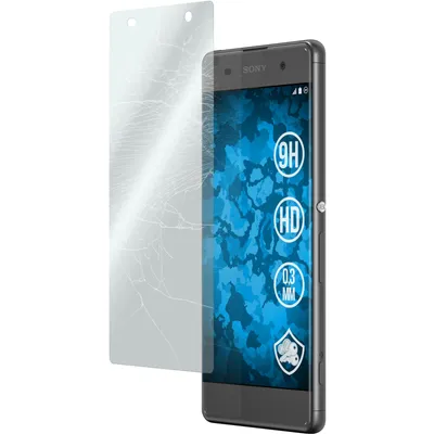 Produktbild von 2er-Pack PhoneNatic Glas-Folie klar  kompatibel mit Sony Xperia XA - Panzerglas für Xperia XA