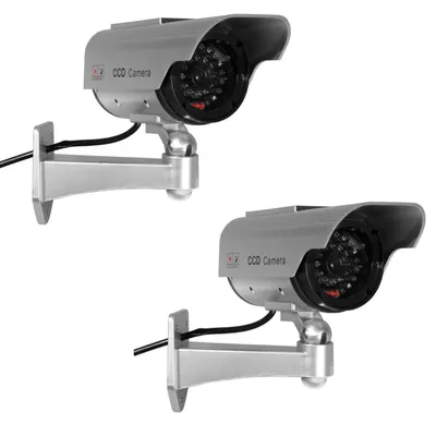 Zdjęcie produktu dla 2x atrapa kamery słonecznej do monitoringu CCTV