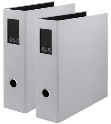 Produktbild von Rössler - S.O.H.O. Ordner DIN A4 2 Stück 32 x 28,5 x 8 cm Taupe