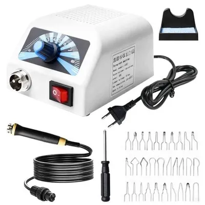 Zdjęcie produktu dla Stacja lutownicza 25W zestaw 30 grotów regulacja temp 100 800C