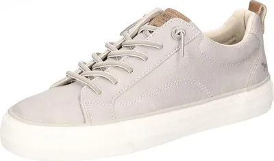 Zdjęcie produktu dla Buty damskie Mustang – sznurowane, antypoślizgowe, trwałe, łatwe w pielęgnacji, wygodne, model 1272-311, rozmiar: 39 (EU), kolor: szary
