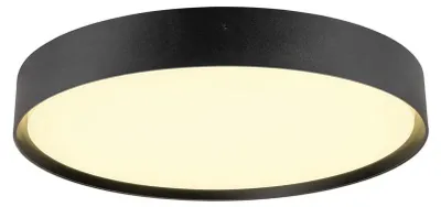 Productafbeelding van Plafondlamp Decona Ø 42cm zwart - 3000K/4000K