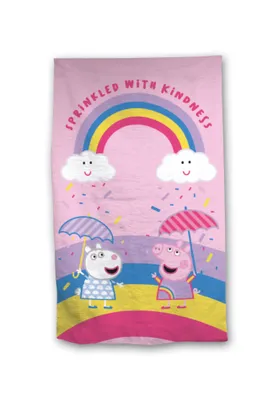 Obrázok produktu pre Peppa Pig Wutz Sprchový uterák Uterák na pláž Velúrový uterák 70 x 140 cm